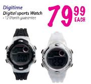 Digitime Digital Sports Watch-Each