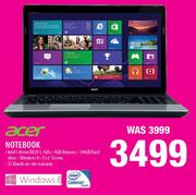 Acer Notebook