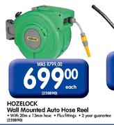 Hozellock Wall Mounted Auto Hose Reel Each