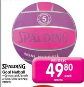 Spalding Goal Netball