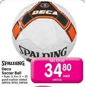 Spalding Deca Soccer Ball