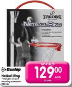 Dunlop Netball Ring 