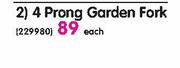 Gold Reef Tools 4 Prong Garden Fork Each