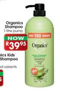 Organics Shampoo-1Ltr Pump
