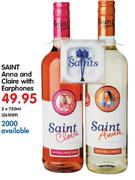 Saint Anna And Claire With Earphones-2x750ml