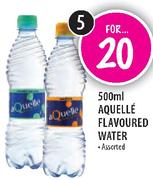 Aquelle Flavoured Water-5x500ml