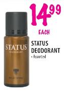 Status Deodorant 