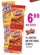 Simba Fritos Or Nik Naks Strips-4's 
