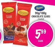 Chocolate Slabs-90/100g Each