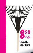 Plastic Leaf Rake