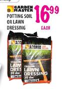 Garden Master Potting Soil or Lawn Dressing-each