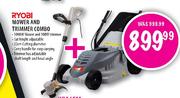 Ryobi Mower and Trimmer Combo