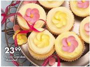  Flower Cupcakes-6's Per Pack