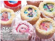 Cupcakes(Hello Kitty/Barbie/Ben10/Cars/Hannah Montana/Toy Story 3/Winnie The Pooh)-6's Per Pack