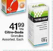 Citro-Soda Granules Assorted-120g Each