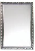 Framed Silver Swirl Mirror-620x920mm