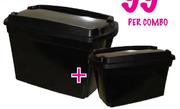 Big Jim Delta Storage Box Combo-30Ltr.+60Ltr.