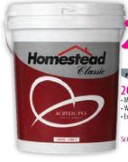 Homestead Acrylic PVA-5Ltr.