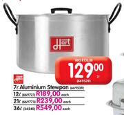Hart Aluminium Stewpan-21l Each