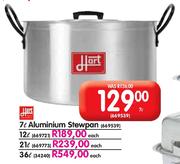 Hart Aluminium Stewpan-36l Each