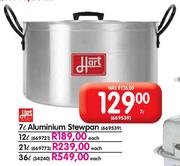 Hart Aluminium Stewpan-7l Each