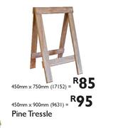Pine Tressle-450mmx750mm