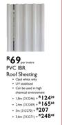 PVC IBR Roof Sheeting-1.8m