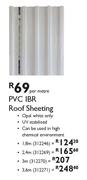 PVC IBR Roof Sheeting-2.4m