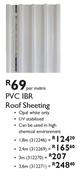PVC IBR Roof Sheeting-3.6m