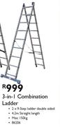 3-In-1 Combination Ladder-2x9-Step Ladder