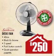Sunbeam Desk Fan-40cm