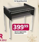 Metalix Adjustable Charcoal Braai
