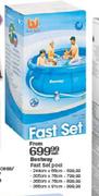 Bestway Fast Set Pool-366cmx76cm Each
