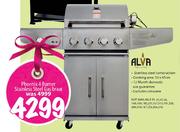 Phoenix 4 Burner Stainless Steel Gas Braai