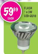 Flash 7x3W Led GU10 Each