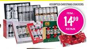 Assorted Christmas Crackers-Per Pack