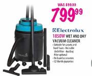 Electrolux Wet & Dry Vacuum Cleaner-1850W