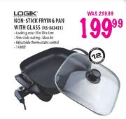 Logik Non-Stick Frying Pan With Glass (RS-082421)
