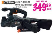 Stramm 650W Planer Or 900W Belt Sander