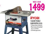 Ryobi 1500W Table Saw With Legs