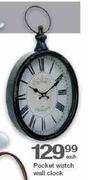 Pocket Watch Wall Clock-Each