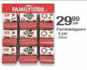 6-Pack Famillieklappers-32cm Per Pack