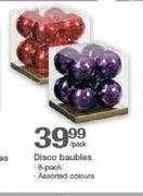 6-Pack Disco Baubles-Per Pack