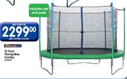 Bounceking 12 Foot Trampoline Combo