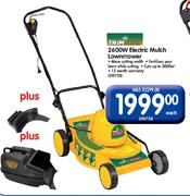 Trimtech 2600W Electric Mulch Lawnmower Each