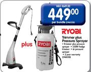 Ryobi Trimmer Plus Pressure Sprayer-Per Bundle