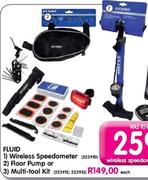 Fluid Floor Pump Or Multi-Tool Kit Each