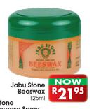 Jabu Stone Beeswax-125ml