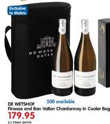 De Wetshof Finesse And Bon Vallon Chardonnay In Cooler Bag-2x750ml 