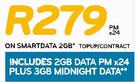Asus Google Nexus 7" Tablet-On Smart Data 2GB TopUp Contract